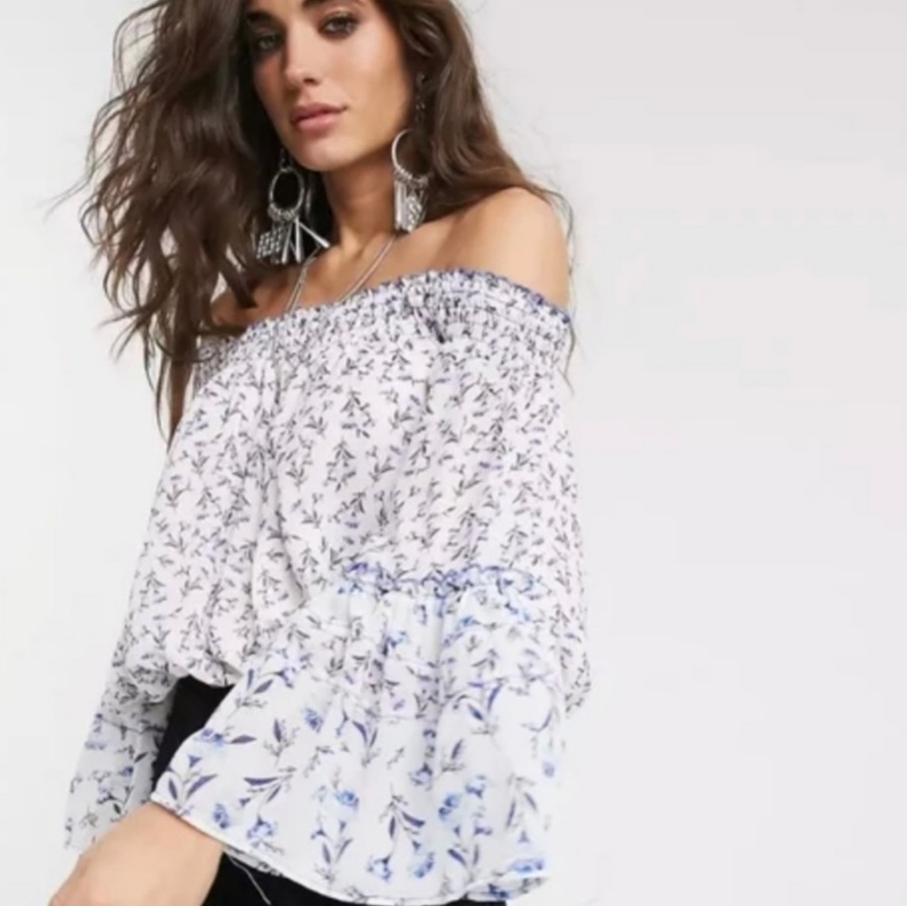 Free People off the shoulder blouse